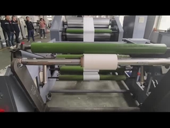Máquina de recubrimiento automático de papel de caramelo en rollo a rollo