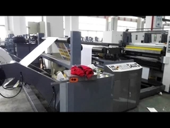 1/8cp con engranaje de papel en rollos de seis colores con extensión de la web Flexo Flexographic Press