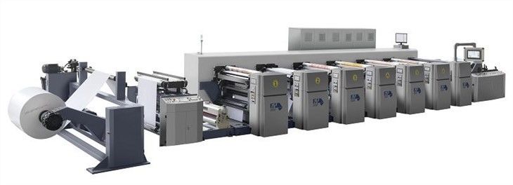 Máquina de impresión de papel de embalaje de hamburguesas con servomotor