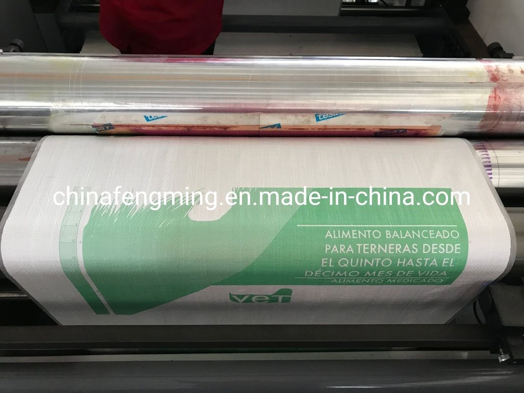 CE ISO9001 Serie FM Máquina de impresión flexográfica de cuatro colores 200m/min Con un engranaje de 1/8cp