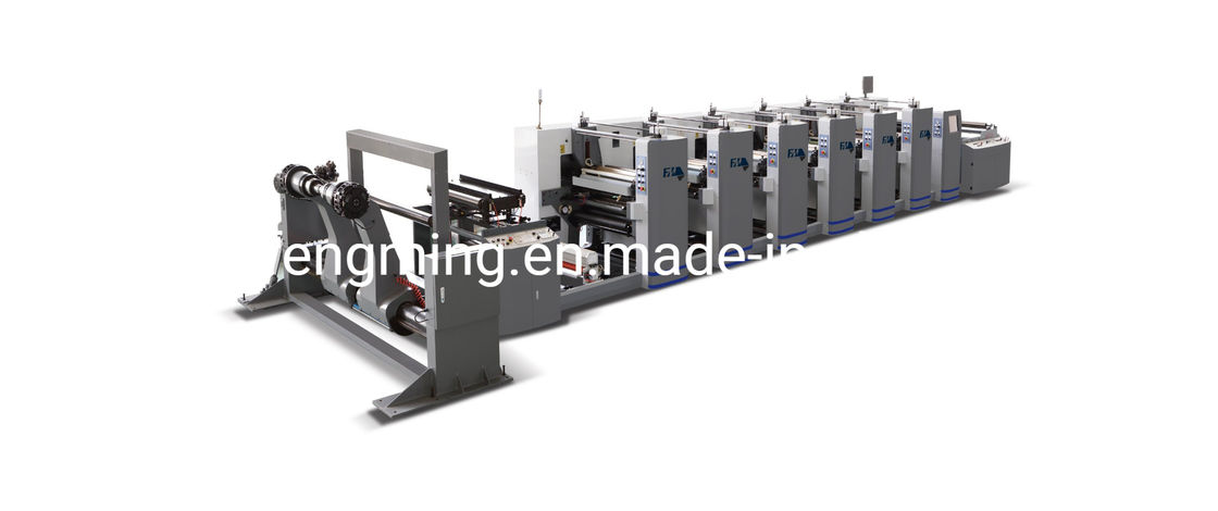 Tipo de unidad 4/5/6/7/8 Flexografía a color Máquina de impresión de envases flexibles homologada CE