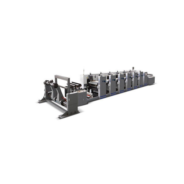 Máquina de impresión Flexo de caja de ensalada con 286-1200 mm de impresión repetida y rodillo de anilox cerámico