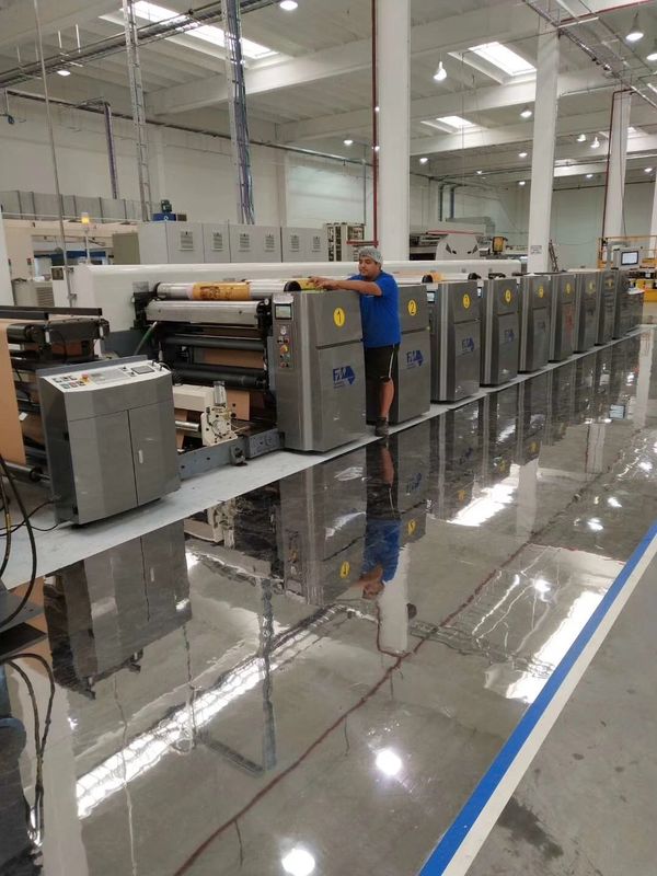 Velocidad Máquina de impresión FM-CS Flexo Max. Velocidad 240m/min para impresión precisa