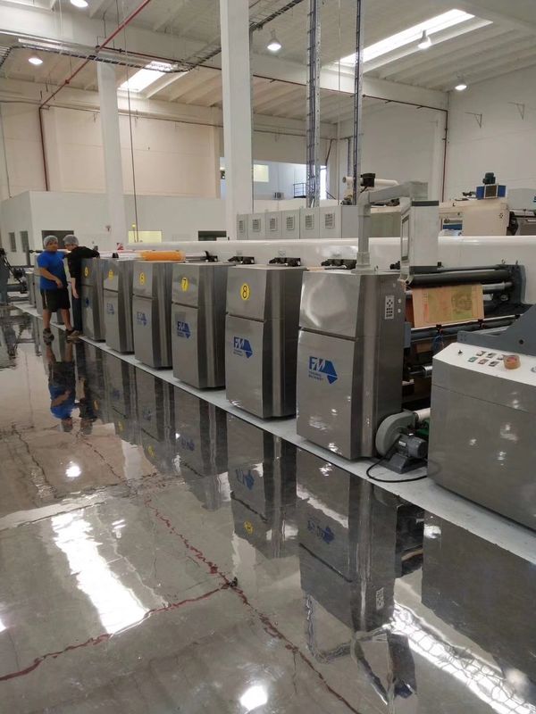Velocidad Máquina de impresión FM-CS Flexo Max. Velocidad 240m/min para impresión precisa