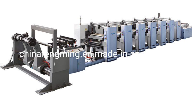 Máquina de impresión de bolsas de tejido de 150 m/min 1020 mm Tipo de unidad automática
