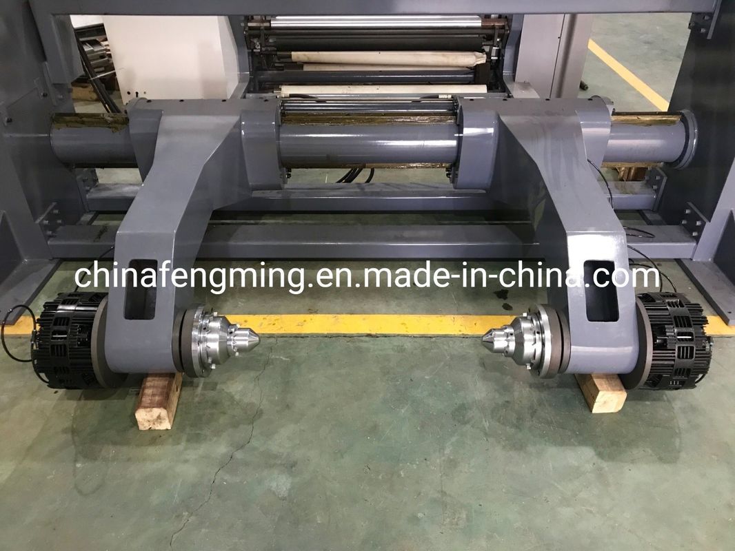 Máquina de corte de papel de rollo a rollo de impresión flexo con anchura de impresión máxima de 900 mm