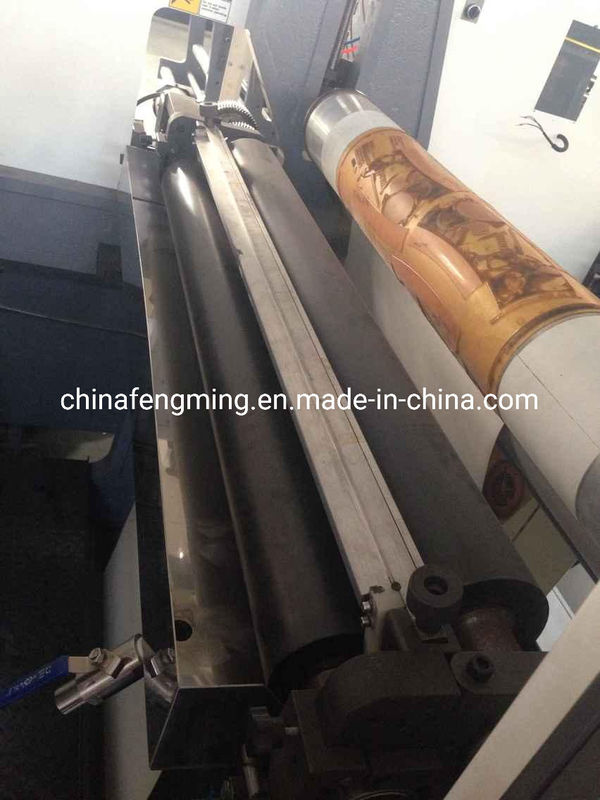 Máquina de corte de papel de rollo a rollo de impresión flexo con anchura de impresión máxima de 900 mm