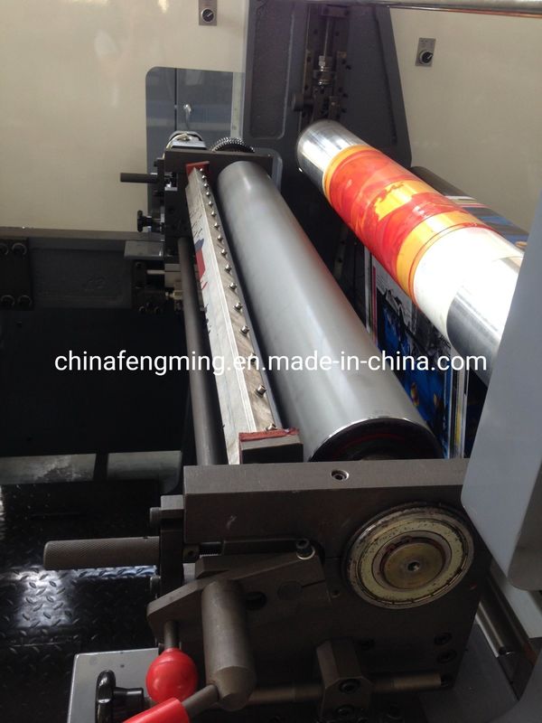 Estructura del tipo de unidad de Fengming FM-A650-1320 Máquina de impresión Flexo Press para impresión