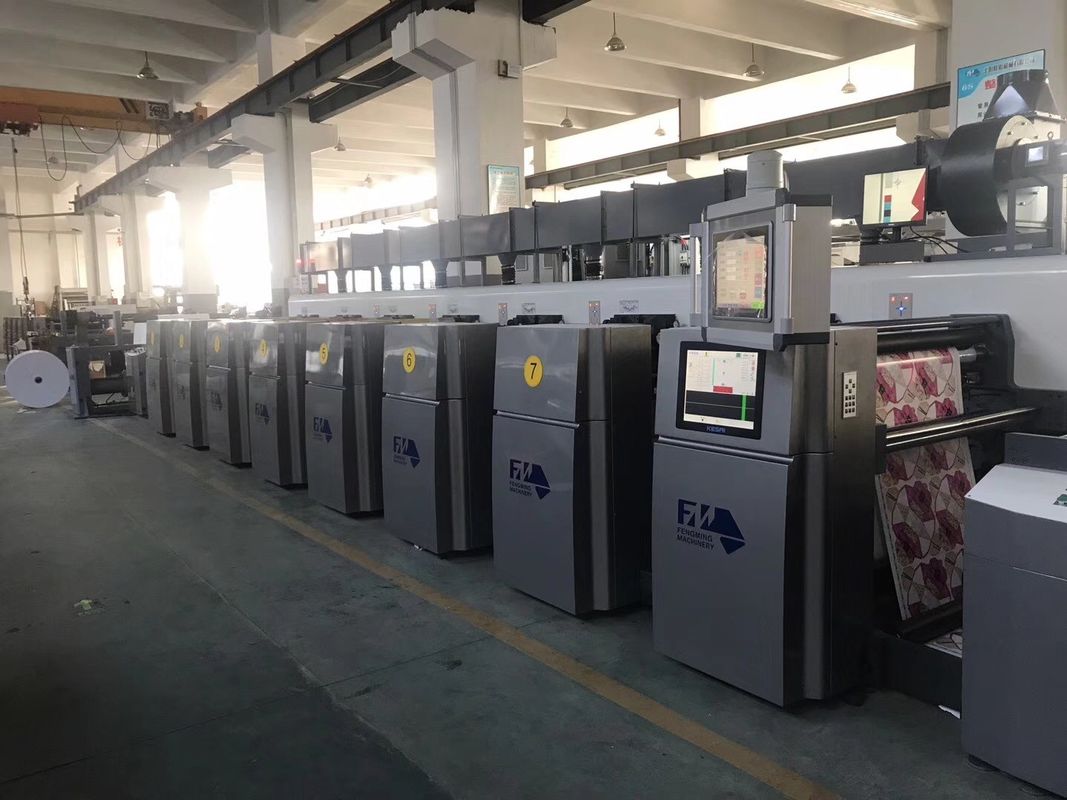 Máquina de impresión de cartón flexo corrugado FM-CS para obtener resultados de impresión precisos y rápidos