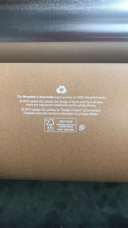 Máquina de impresión de bolsas de papel con flexoografía con tinta a base de agua 1020mm 1220mm 1320mm Tipo de unidad