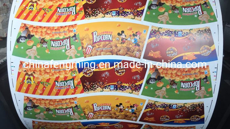 Impresión de una sola cara de la página IR Chicken Wing Bag con sistema de secado IR