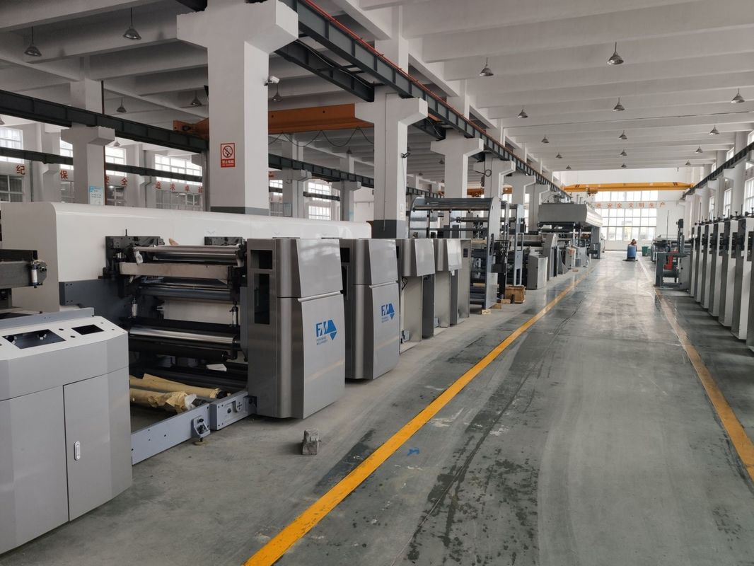 8 Máquina de impresión flexo a color para papel laminado y papel compuesto multicapa
