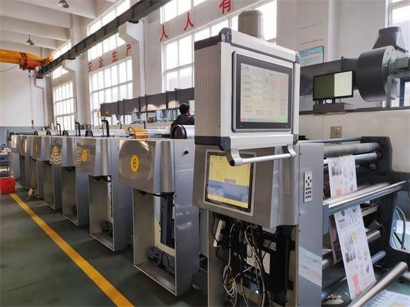 8 Máquina de impresión flexo a color para papel laminado y papel compuesto multicapa