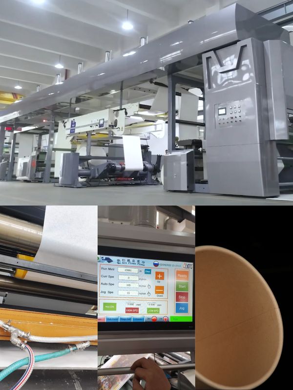 Sistema de preparación de recubrimiento para papel No máquina de recubrimiento de plástico Air Doctor Coater
