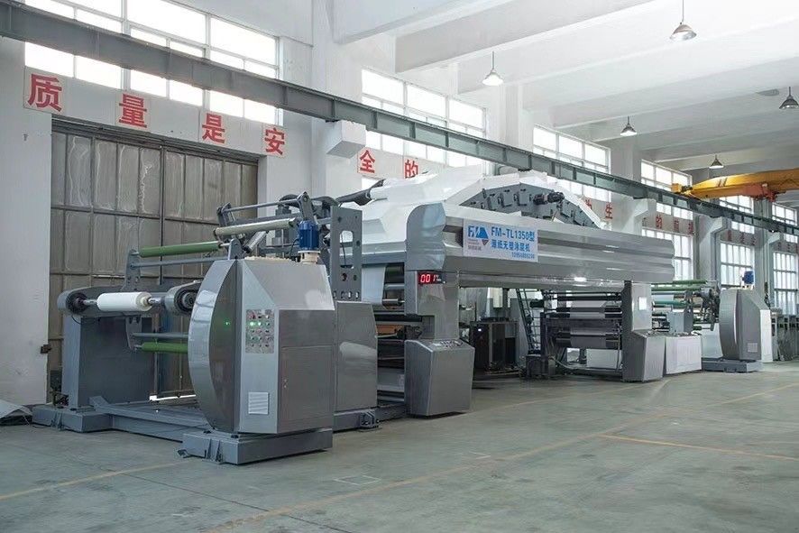 Máquina de recubrimiento de papel de alta velocidad sin parada para papel fino