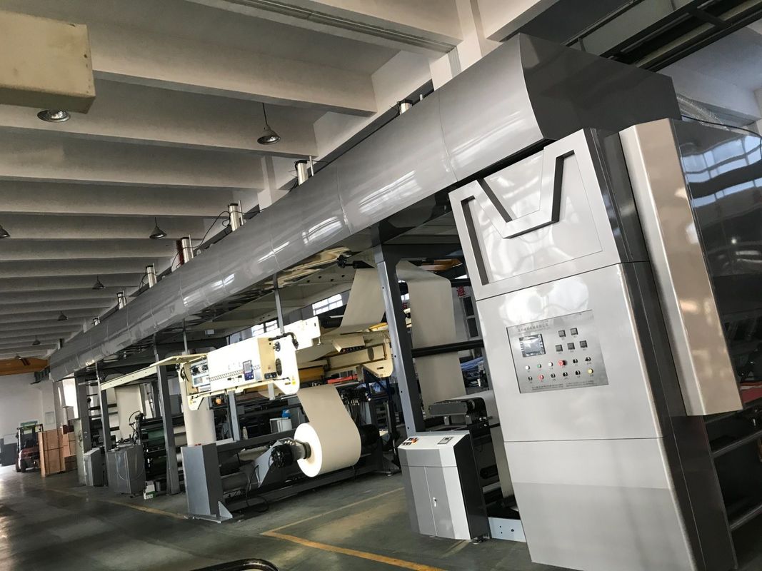 Máquina de recubrimiento de papel de alta velocidad sin parada para papel fino
