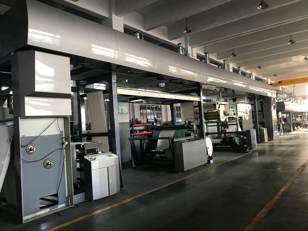 Máquina de recubrimiento de papel de alta velocidad sin parada para papel fino