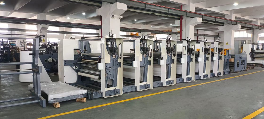 Máquina de impresión de bolsas flexibles con engranaje de 1/8cp 150m/min para una impresión precisa y precisa