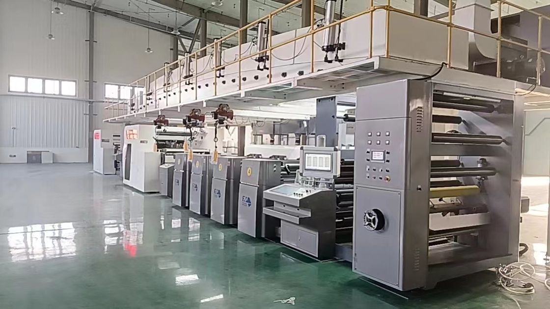 Velocidad mecánica máxima 150 m/min Unidad de impresión flexo para revuelco grande Diámetro 1524 mm