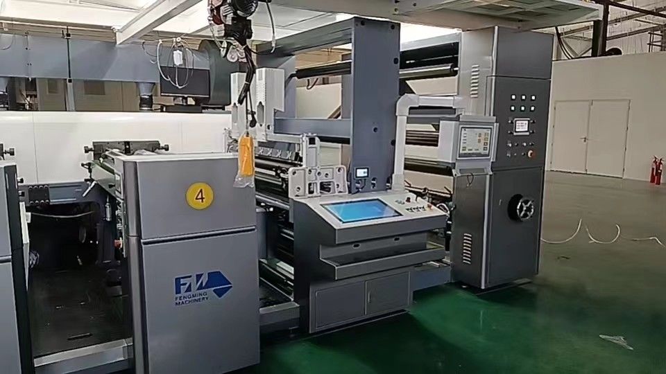 Velocidad mecánica máxima 150 m/min Unidad de impresión flexo para revuelco grande Diámetro 1524 mm