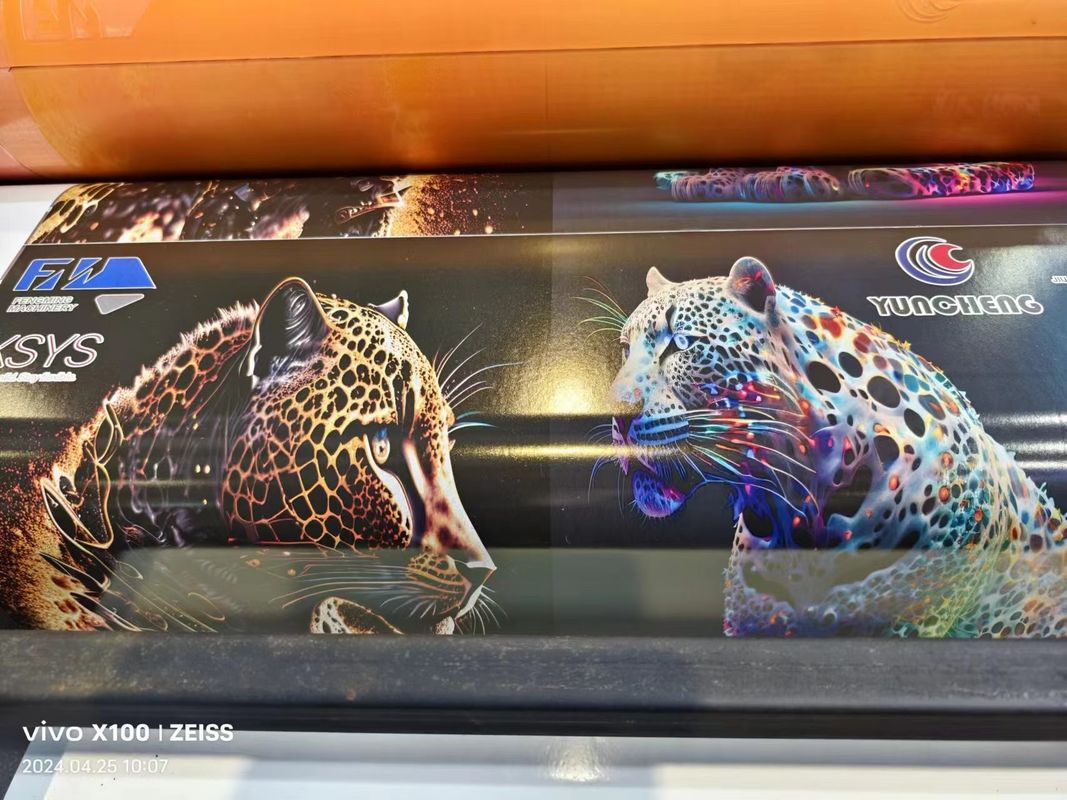 Máquina de impresión flexible de manga con sistema de servoconducción para impresión de alta velocidad