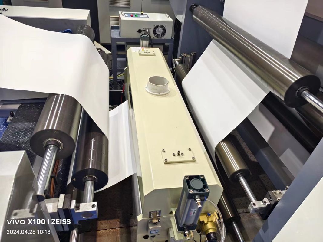 Máquina de impresión flexible de manga con sistema de servoconducción para impresión de alta velocidad
