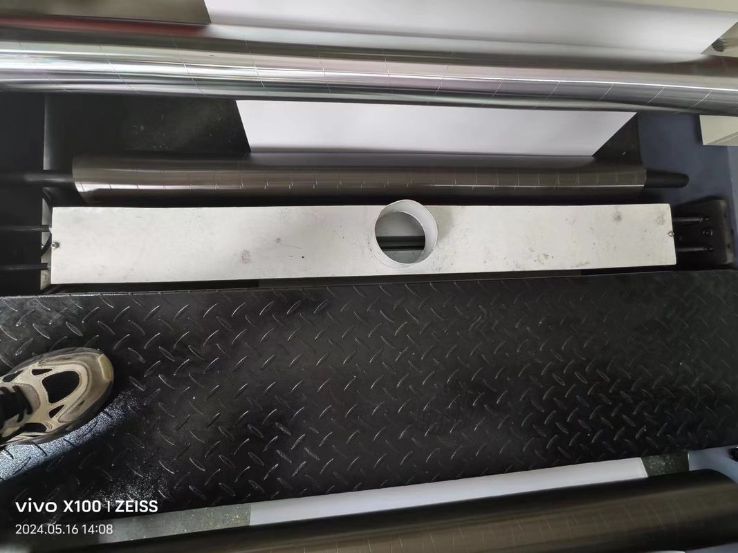 Máquina de impresión flexo de tipo manga controlada por PLC con anchura de impresión máxima de 1000 mm