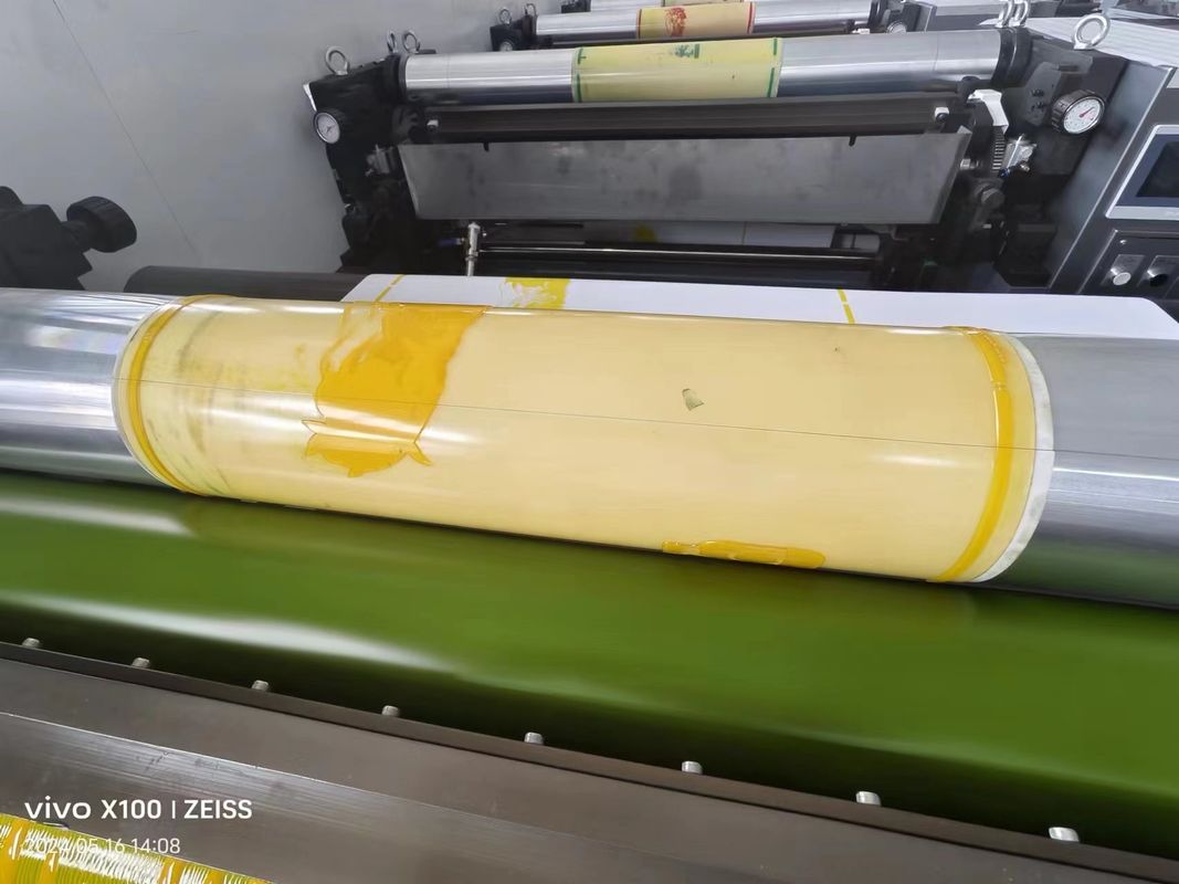 4 Color Máquina de impresión flexográfica de alta velocidad Rollo a rollo Máquina de impresión flexográfica Flexográfica