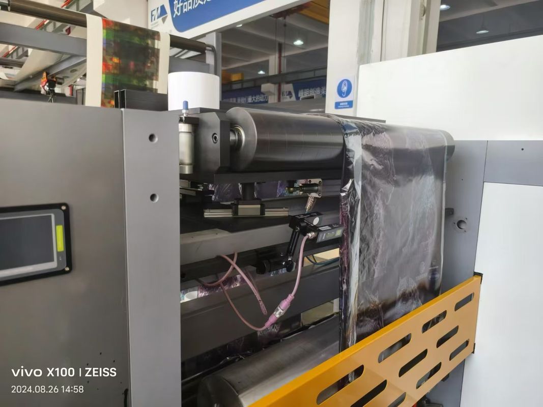 Máquina de impresión automática de alta velocidad de 1850 mm de etiqueta de bolsas de papel de tarjeta de impresión con servomotor