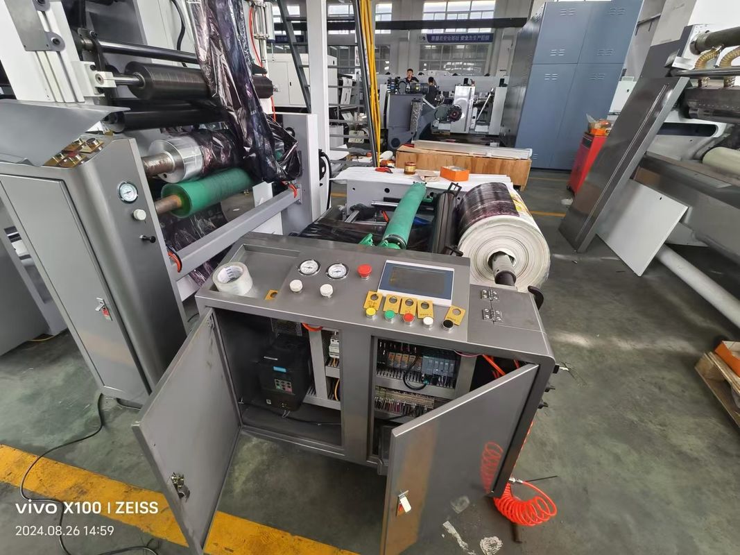 Máquina de impresión automática de alta velocidad de 1850 mm de etiqueta de bolsas de papel de tarjeta de impresión con servomotor