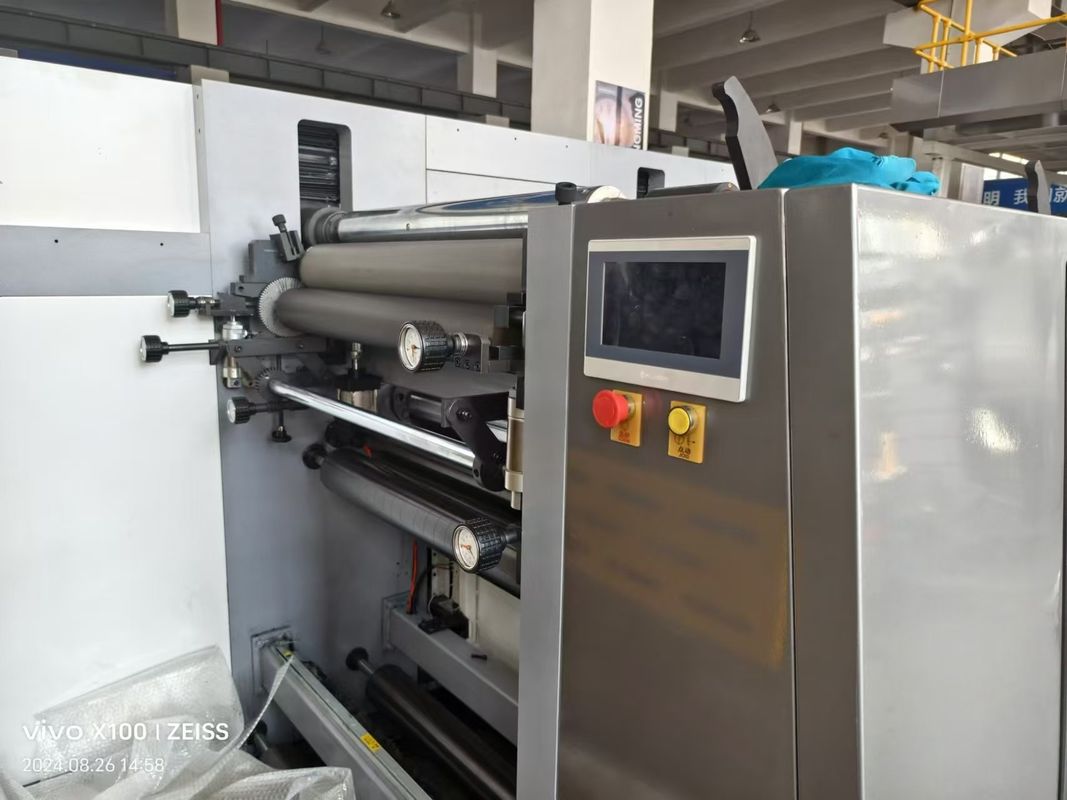 Máquina de impresión automática de alta velocidad de 1850 mm de etiqueta de bolsas de papel de tarjeta de impresión con servomotor