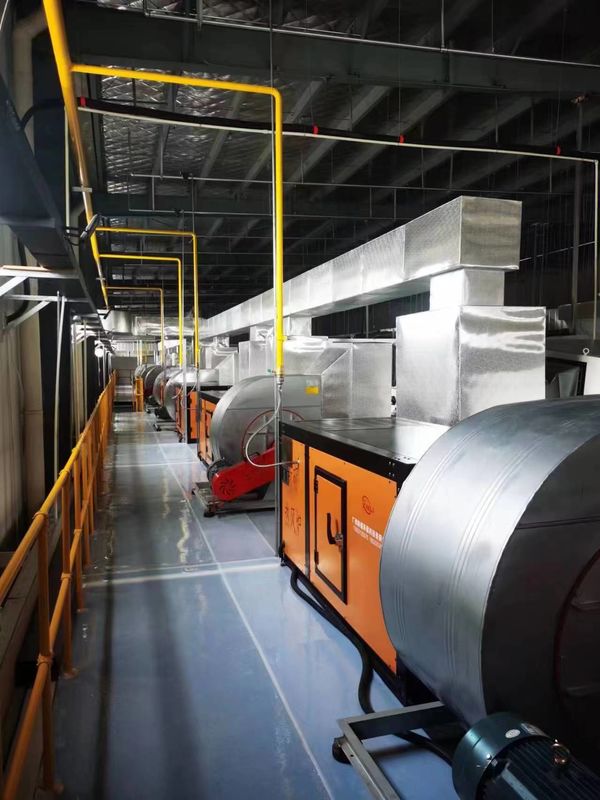 Máquina de recubrimiento de doble ranura 1100 ancho 70 metros Horno con detección de CCD y detección de rayos X de dos fotogramas