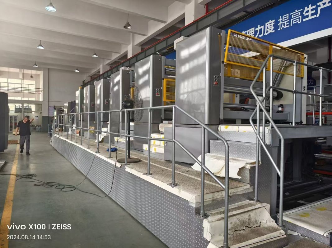 Máquina de impresión de tipo flexo de manga de 2500 mm de longitud de impresión repetida