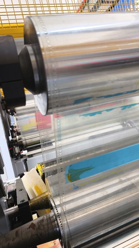 Máquina de impresión de tipo flexo de manga de 2500 mm de longitud de impresión repetida