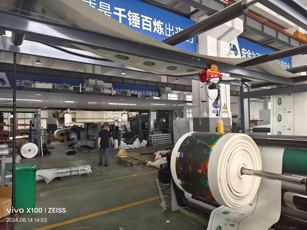 Máquina de impresión de tipo flexo de manga de 2500 mm de longitud de impresión repetida