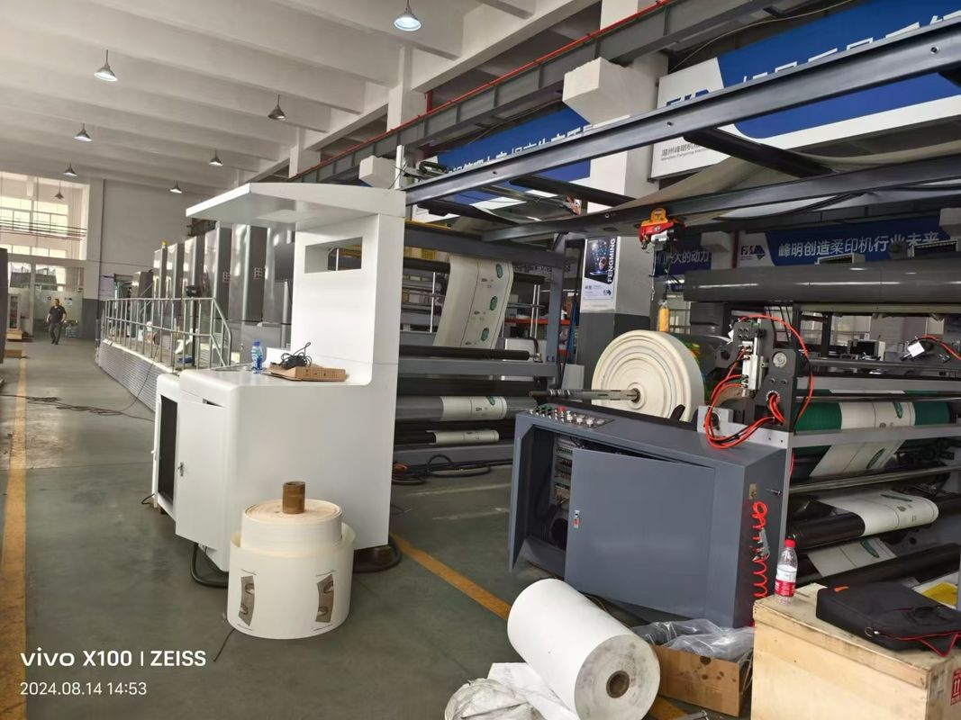 Duración máxima de impresión repetida de 2500 mm sin placa de impresión Tipo de máquina de impresión Flexo