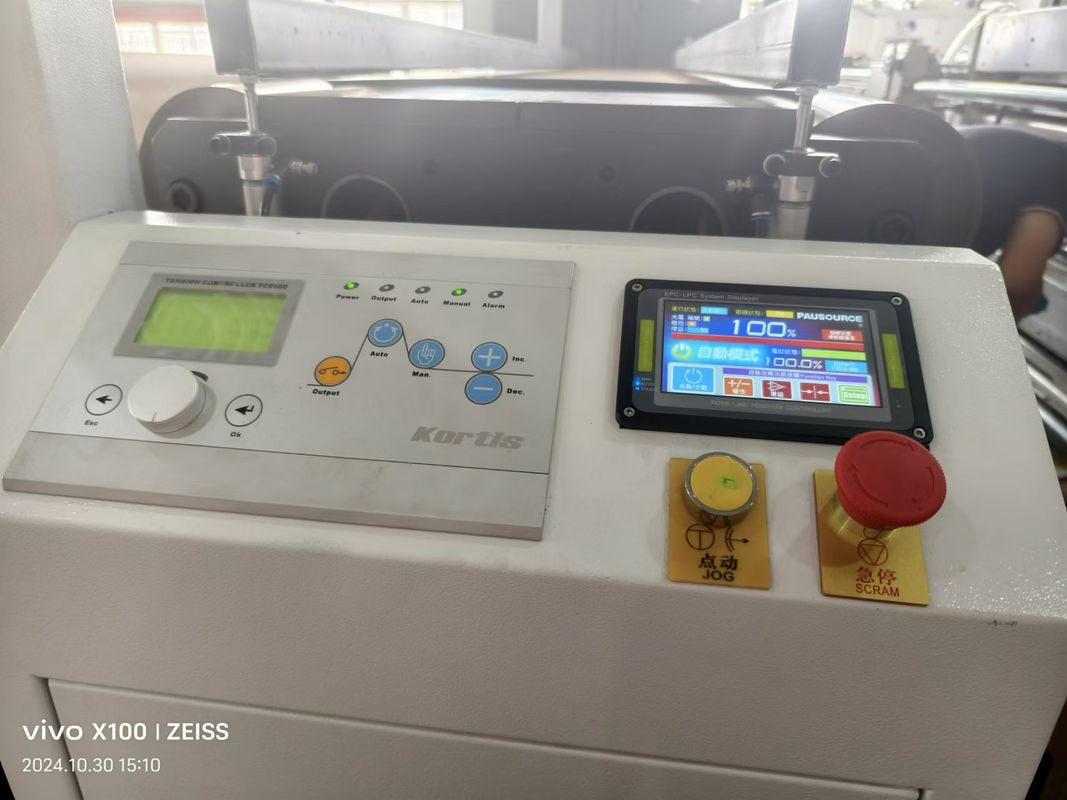 Máquina de impresión en cascada de flexo fácil de operar para registrar el color con precisión