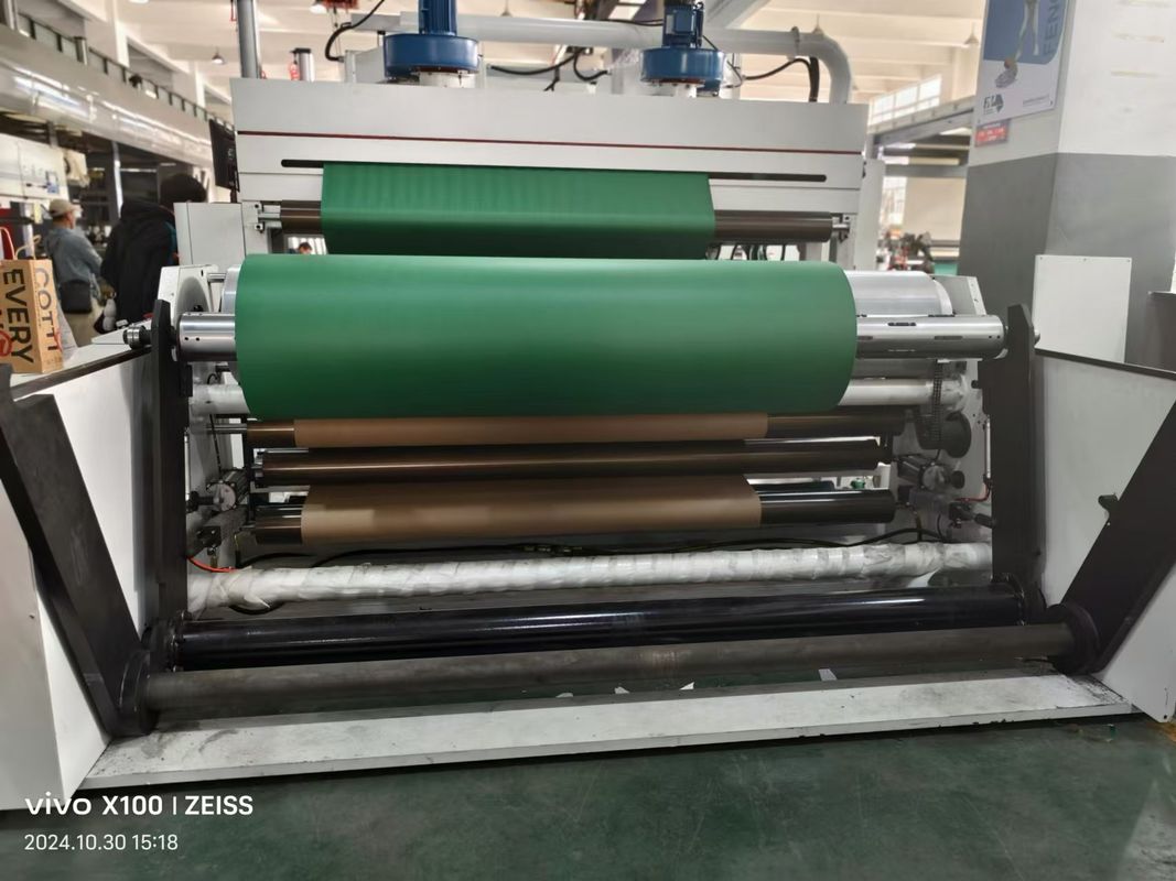 2.5m de ancho Registro de color exacto Flexoprintadora en cascada con horno de calefacción de 6m
