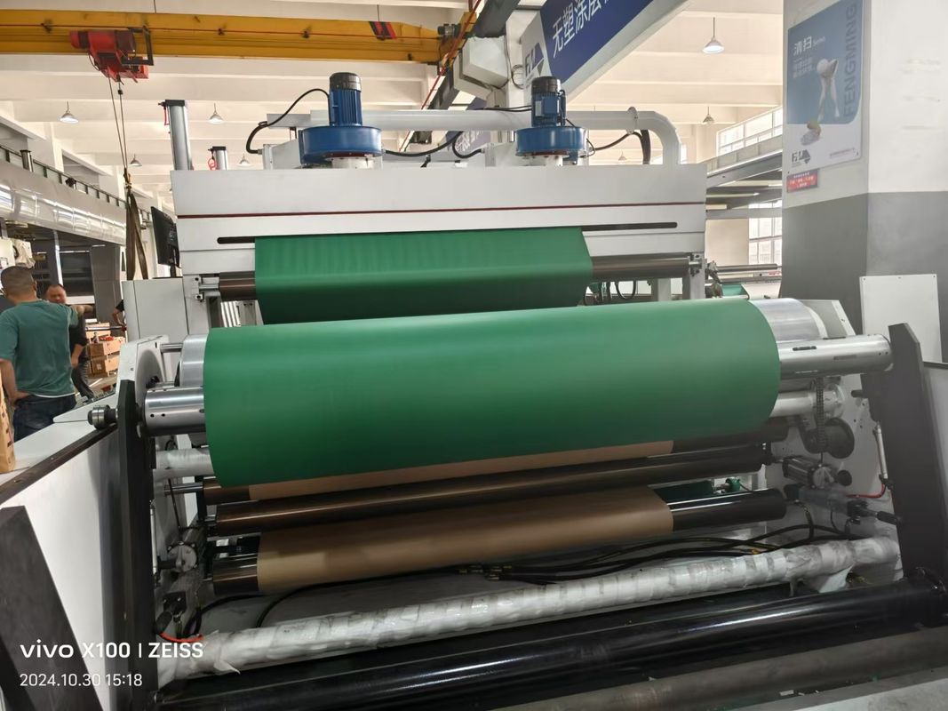 Máquina de impresión en cascada de flexo fácil de operar para registrar el color con precisión