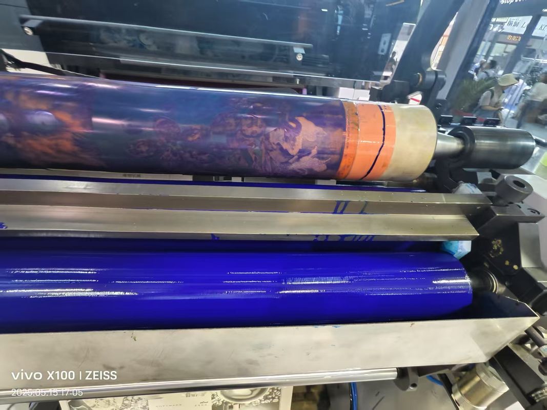 Máquina de impresión automática de alta velocidad de 6 colores UV Flexo Unidad de pétalos Tipo de máquina de impresión flexográfica
