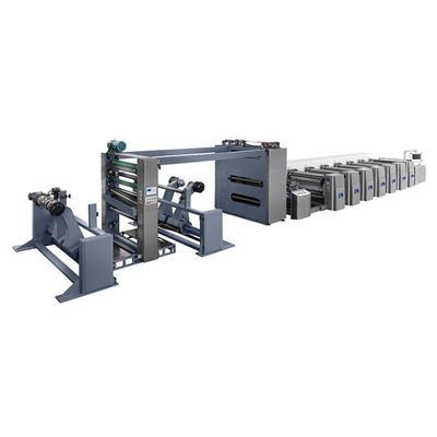Caja de caja corrugada Flexografía Prensa máquina 150m/min 100mm