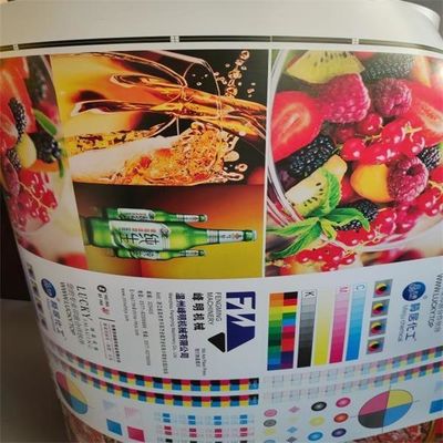 Máquina de impresión flexo para papel laminado y papel compuesto multicapa