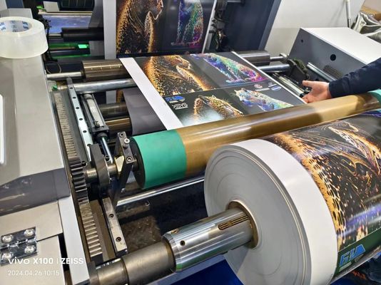 Máquina de impresión de flexo de papel de paja ecológico para bolsas de etiquetas e impresión de tarjetas
